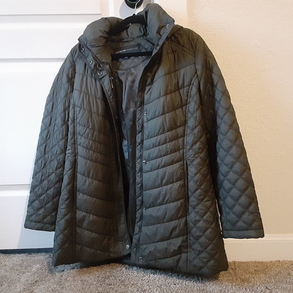 Marc New York Olive Green Mens Coat Large
